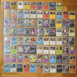 Large Collection of 86 Different Pokemon Promo Cards - Sun & Moon Sword & Shield - Image 1