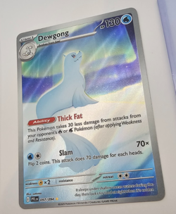 Dewgong 097/094 Phantasmal Flames Pokemon Card Combined P&P - Image 1