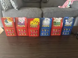 Pokemon 23k Burger King Gold Plated Trading Card Set Lot Of 6 - Sealed - Image 3