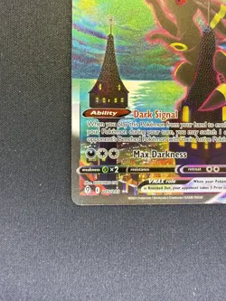 Pokemon TCG Evolving Skies Umbreon VMAX Alternate Art Secret Rare Card 215/203 - Image 5