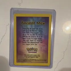 Pokemon TCG Ancient Mew 1 Promo Holo Misc Cards & Products 2000 English 30HP - Image 2