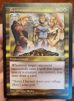 Reparations - Mirage - 1996 - LP - Regular - MTG - RESERVE LIST - Image 1