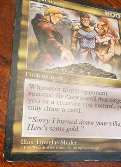 Reparations - Mirage - 1996 - LP - Regular - MTG - RESERVE LIST - Image 5