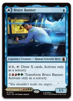 Bruce Banner #49 (NM) Marvel Super Heroes MSH Magic MTG - Image 1