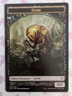 MTG Germ Spirit ** Double Sided Commander 2016 Token ** English - Image 1