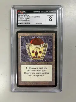 MTG Arabian Nights Jandor's Ring CGC 8 NM/Mint Magic: The Gathering - Image 1