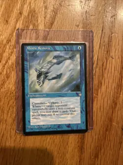 Mtg Blue Ice Age Mystic Remora Enchantment 1995 *Misprint( I Was Told)* NM - Image 1