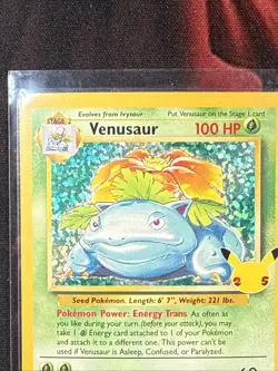 Venusaur 15/102 2021 Pokemon Celebrations: Classic Collection Holo NM+ - Image 4