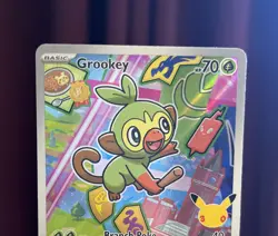 Pokemon Grookey #052 First Partner Series Vol. 2 Holo Promo NM - Image 3