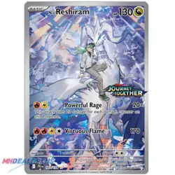 Journey Together Enhanced Booster Box Pokemon SEALED w/ N's Reshiram PROMO - 167 - Image 3
