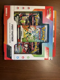 Pokemon TCG First Partner Pack Series 2 Illustration Collection 3 Boxes Promo - Image 1
