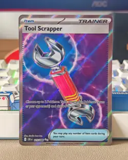 Pokemon TCG Tool Scrapper 115/086 Full Art Chaos Rising Pack Fresh - Image 1