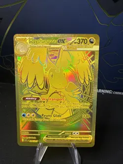Pokemon TCG Mega Dragonite EX Ascended Heroes 295/217 Gold Hyper Rare NM/M - Image 1