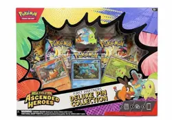 Pokemon TCG Mega Evolution Ascended Heroes First Partners Deluxe Pin, Collection - Image 1