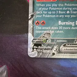 Pokemon TCG Charizard ex 054/091 SV Paldean Fates Double Rare Holo 330HP - Image 2