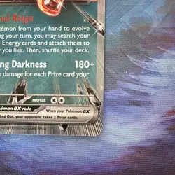 Pokemon TCG Charizard ex 054/091 SV Paldean Fates Double Rare Holo 330HP - Image 3