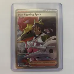 Iris's Fighting Spirit 292 / 217 SIR Pokemon Ascended Heroes - Image 3