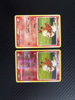 Pokemon TCG - Growlithe - 63/111 - Reverse Holo Common - Rising Rivals - VLP/NM - Image 2