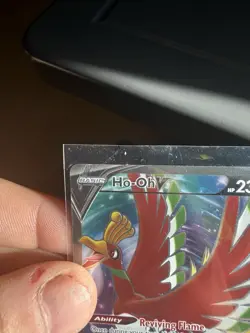 Pokemon Ho-Oh V 187/195 Full Art Silver Tempest Near Mint NM - Image 5