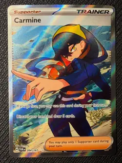 Carmine Ultra Rare SV06: Twilight Masquerade 204/167 NM Pokemon TCG - Image 1