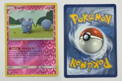 Azurill 146/236 Common Cosmic Eclipse Pokemon Reverse Holo Moderately Played - Image 1