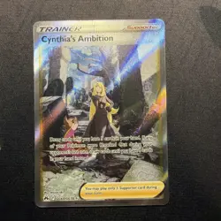 Cynthia's Ambition GG60/GG70 Ultra Crown Zenith Galarian Gallery Pokemon HP dmg - Image 1