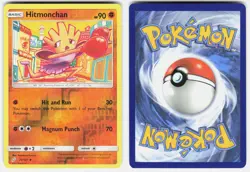 Hitmonchan 74/181 Uncommon Team Up Pokemon Reverse Holo Lightly Played - Image 1