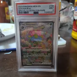 Pokemon Venusaur ex 198/165 Special Illustration Rare Holo PSA 9 SV151 - Image 3