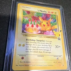 Pokemon TCG _____'s Pikachu 24 Wotc Promo Holo Promo EN 50 HP - Image 1