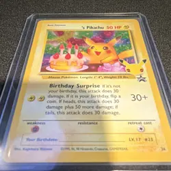 Pokemon TCG _____'s Pikachu 24 Wotc Promo Holo Promo EN 50 HP - Image 2