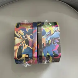 Pokemon TCG Mega Charizard X & Y Mega Evolution Tin Set - 2 Tins -New & Sealed - Image 2