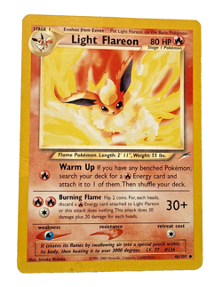 Pokemon TCG Light Flareon #046/105 Neo Destiny - Image 1