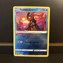 Radiant Greninja 046/189 SWSH10 Astral Radiance Holo Radiant Rare ENG 2022 - Image 1