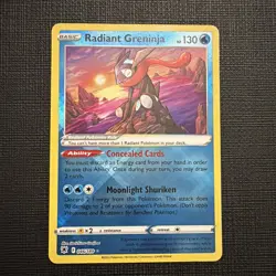 Radiant Greninja 046/189 Astral Radiance Ultra Rare Holo Pokemon Tcg NM - Image 1