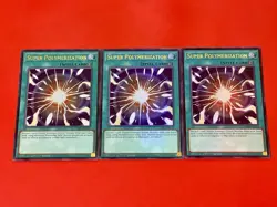 3x Super Polymerization | CH01-EN033 | Ultra Rare | NM | 1st Edition | YuGiOh! - Image 1