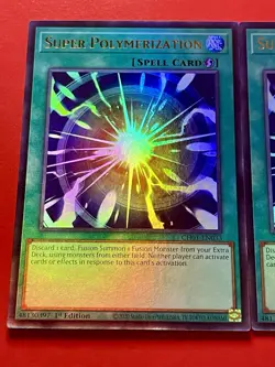 3x Super Polymerization | CH01-EN033 | Ultra Rare | NM | 1st Edition | YuGiOh! - Image 3