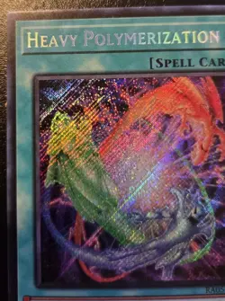 Heavy Polymerization RA05-EN071 1st Ed. Secret Rare Rarity Collection V Yu-Gi-Oh - Image 2