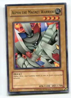 Yu-Gi-Oh! Alpha the Magnet Warrior Rare englisch RP02-EN089 (2020) Magnetkrieger - Image 1
