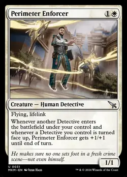 Perimeter Enforcer - 31 - Murders at Karlov Manor- Near Mint - MTG - Image 1