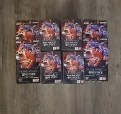 ✅☠ ONE PIECE OP-16 TIME OF BATTLE LOT 4 DOUBLE PACK SET 11 BOXES 4× Boosters☠ - Image 1