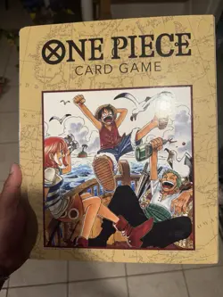 Bandai One Piece Card Game A4 3-Ring Hardcover Binder 90-Card 9-Pocket - Image 2