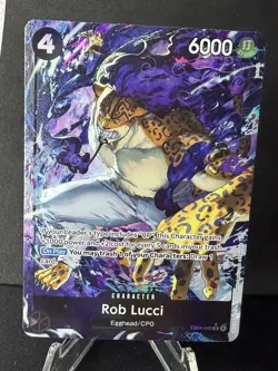 One Piece TCG English EB04-048 Rob Lucci Alt Art Parallel - Image 3