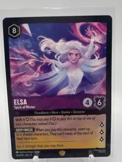24 Lot Disney Lorcana Legendary Gold Pentagon NonFoil Mixed Lot Kida Elsa Ursula - Image 2