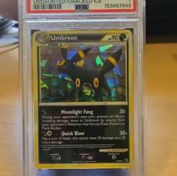 Pokemon TCG Umbreon Undaunted Cracked Ice Holo 10/90 PSA 7 2010 - Image 4