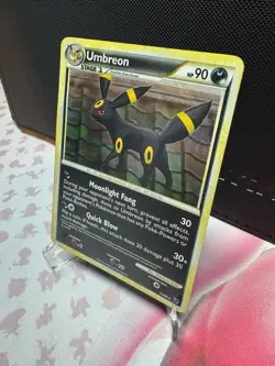 Pokemon TCG Umbreon Undaunted 10/90 Holo Exclusive Cracked Ice Holo - Image 3