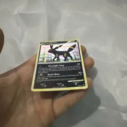 Pokemon TCG Umbreon 10/90 Prime Undaunted Holo Cracked Ice Light Play Condition - Image 4