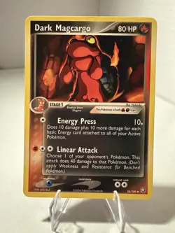 Pokemon Team Rocket Returns Lot Dark Magcargo 38/109 & Dark Ariados 30/109 - Image 2