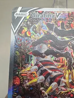 NM- Giratina V 186/196 Alternate Full Art Lost Origin AUTHENTIC Pokemon Card - Image 4