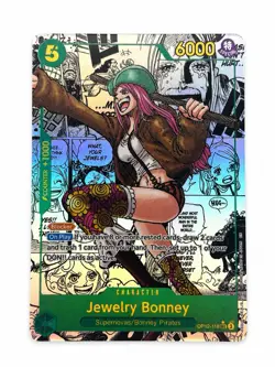 Jewelry Bonney OP12-118 Secret Rare One Piece Card Foil Eng Legacy of the Master - Image 3