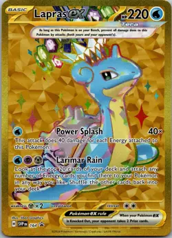 Lapras ex 164 - SV: Scarlet & Violet Promo Cards Pokemon TCG NM Holofoil - Image 1
